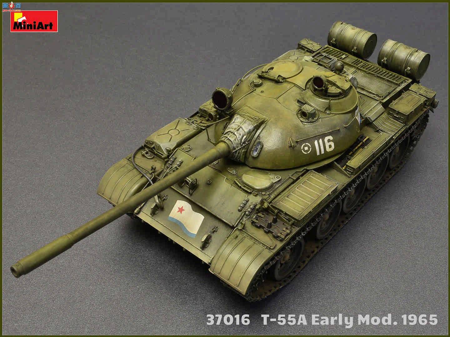 MiniArt ̹ 37016 T-55A 1965꺬ڹ