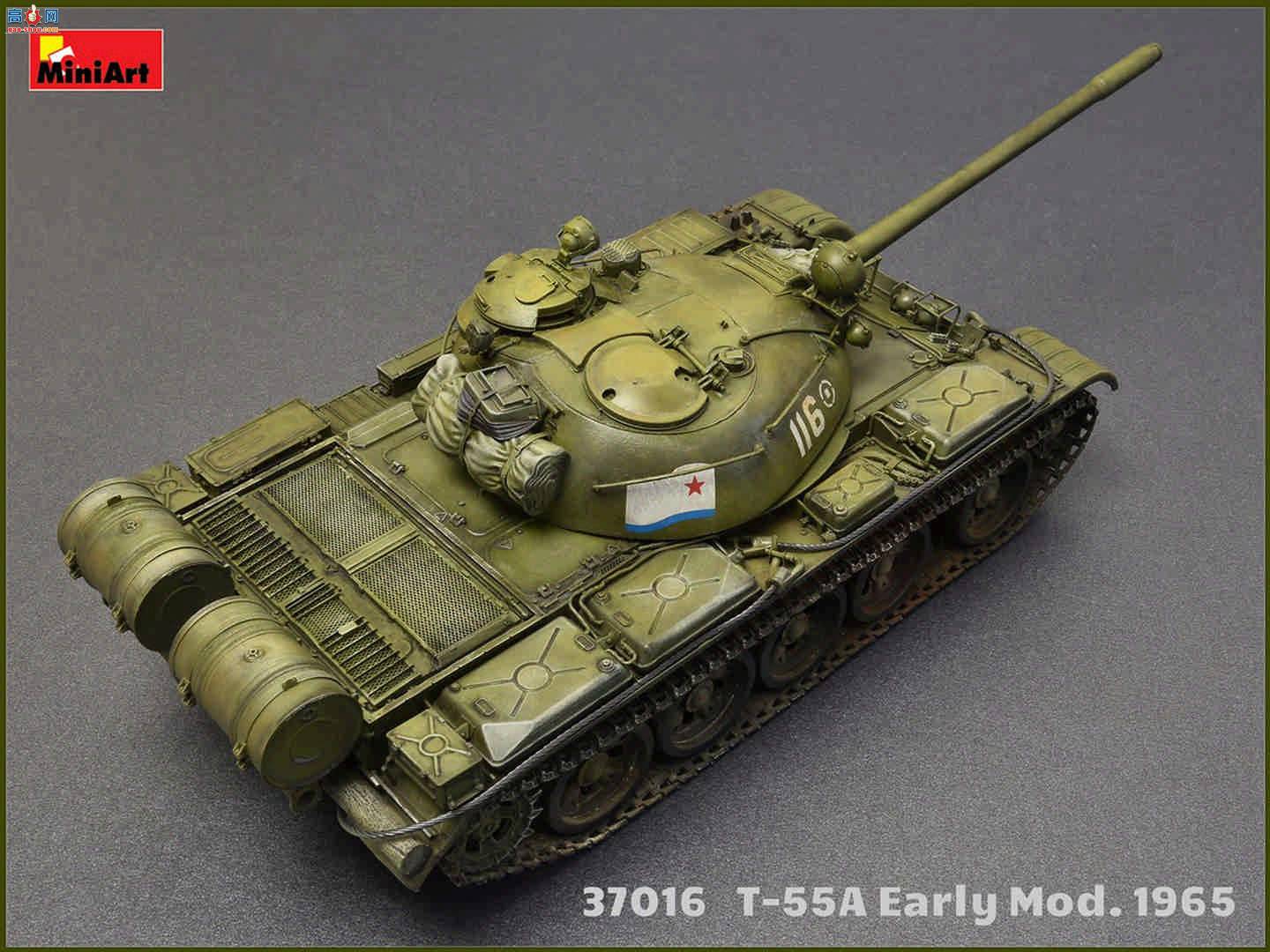 MiniArt ̹ 37016 T-55A 1965꺬ڹ