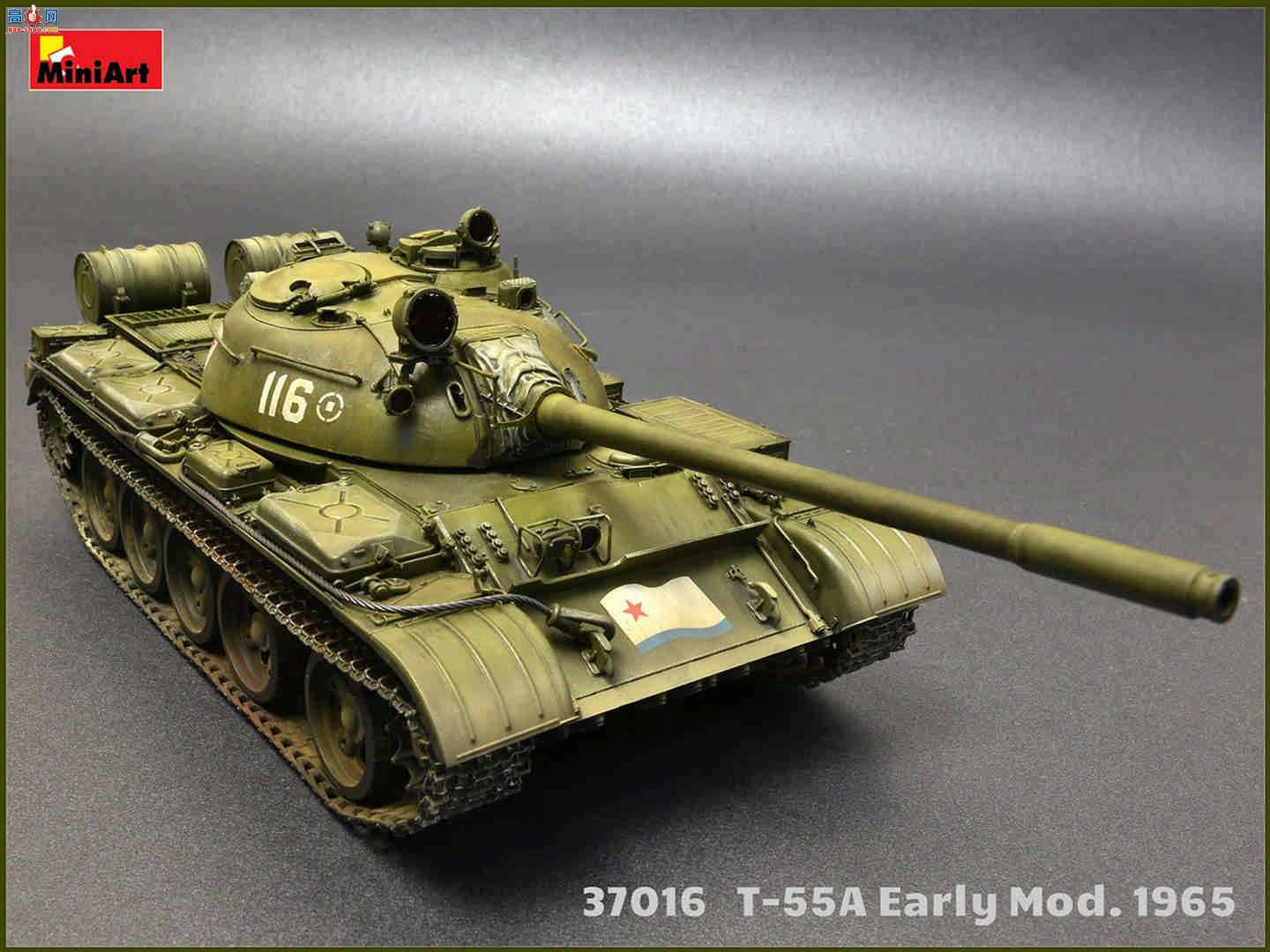 MiniArt ̹ 37016 T-55A 1965꺬ڹ