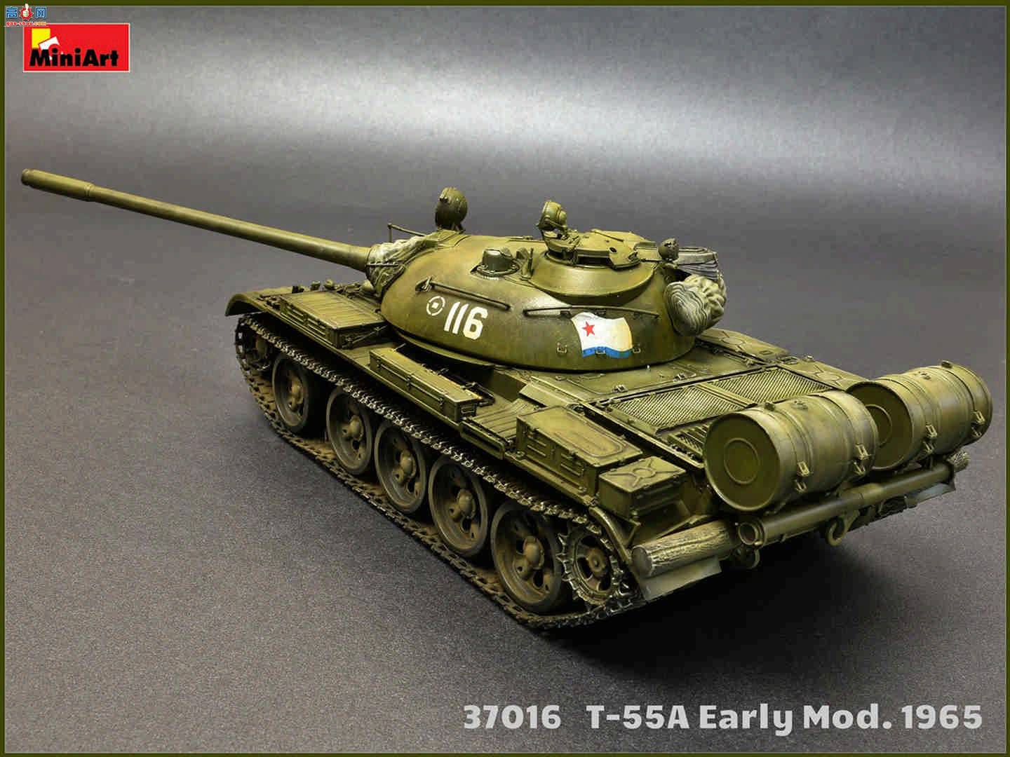 MiniArt ̹ 37016 T-55A 1965꺬ڹ