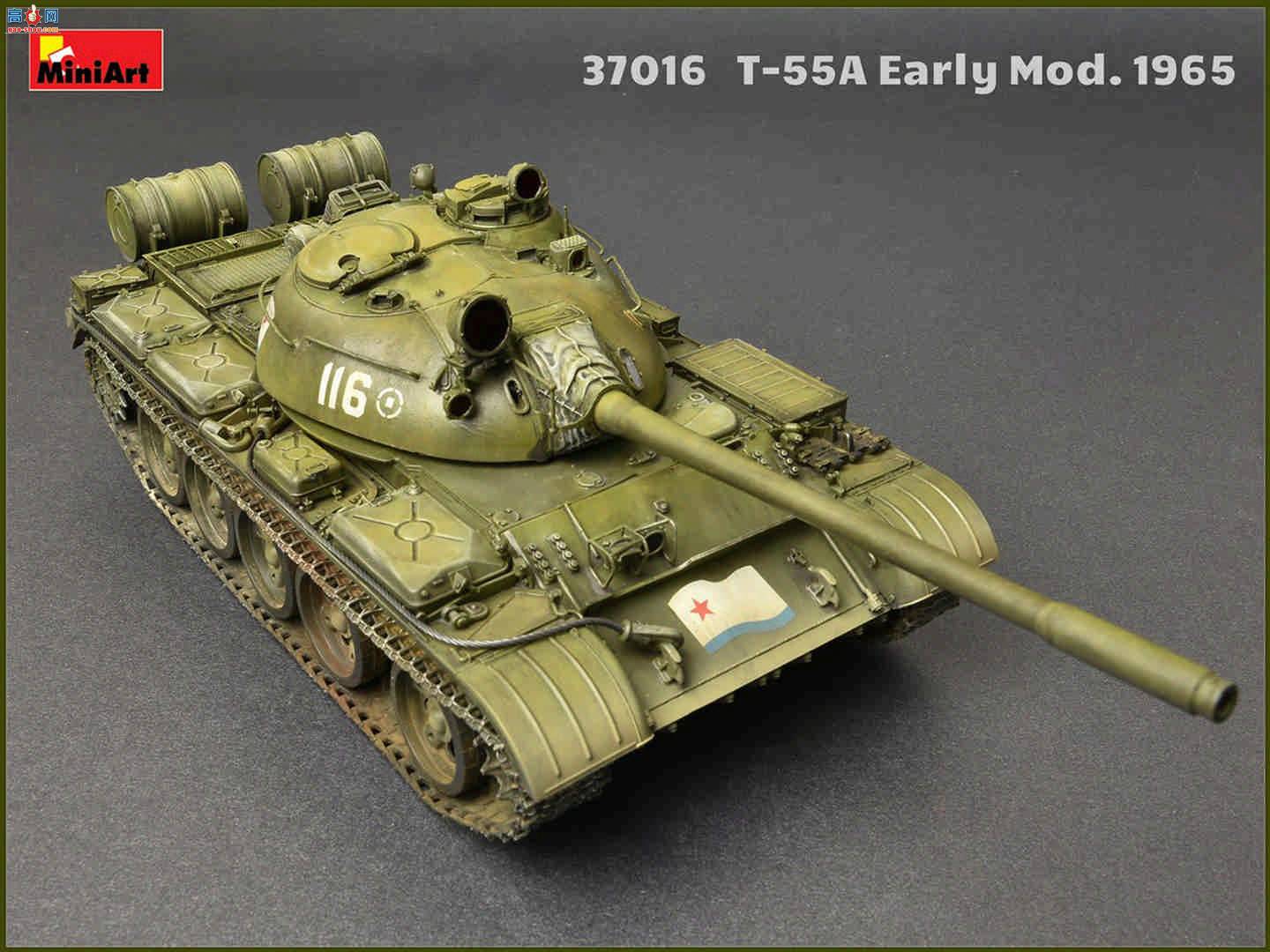 MiniArt ̹ 37016 T-55A 1965꺬ڹ
