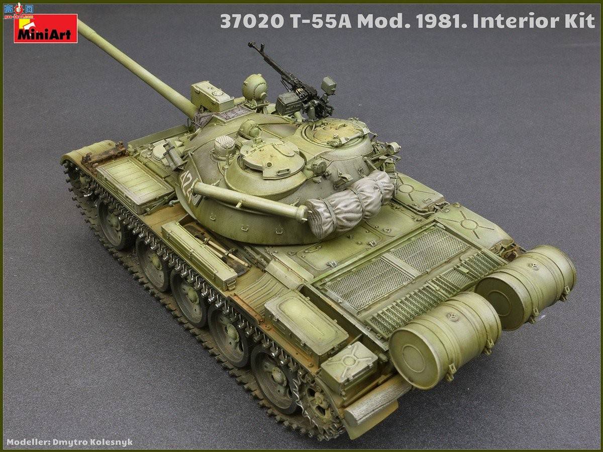MiniArt ̹ 37020 T-55A ̹ 1981 ڹ