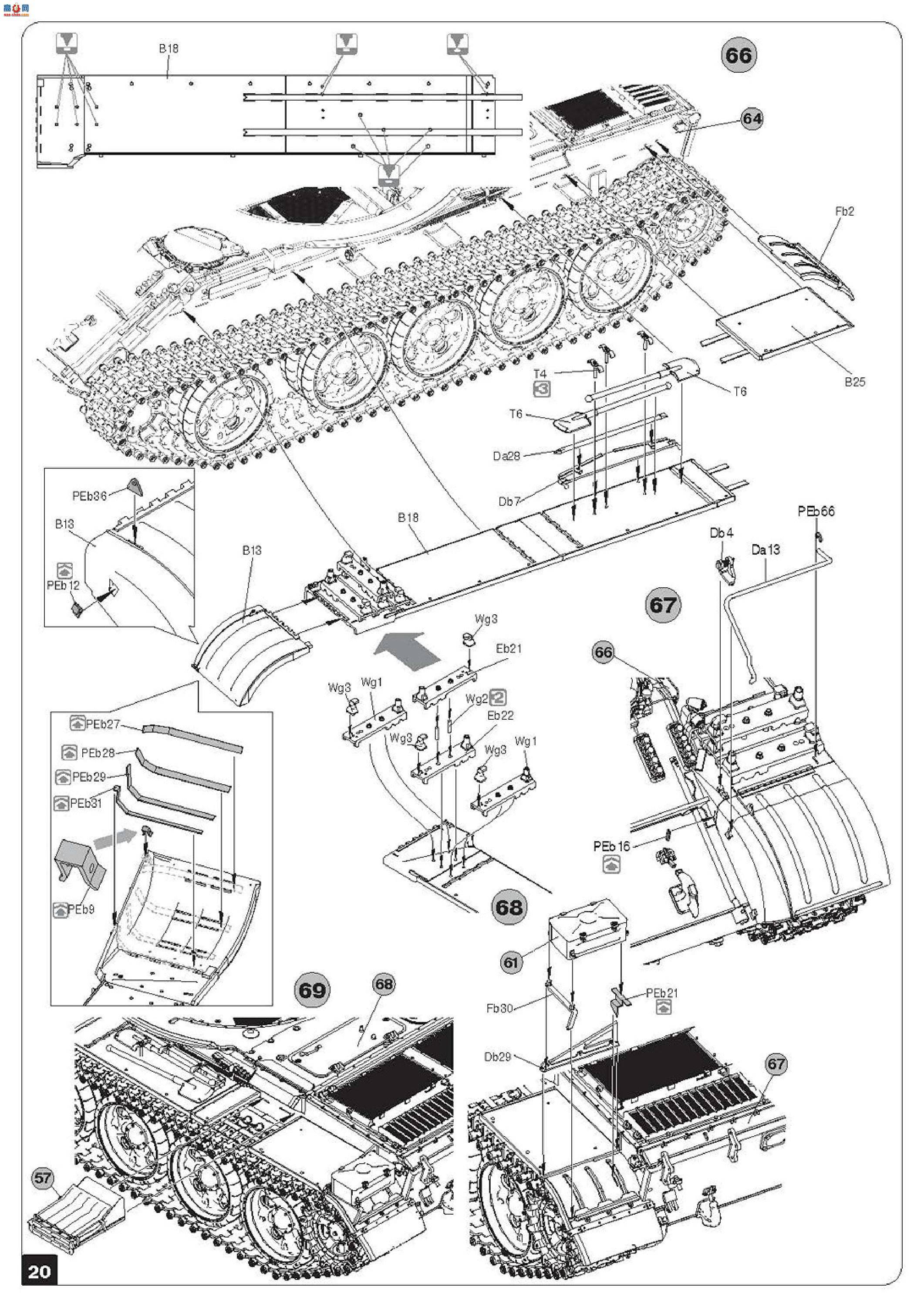 MiniArt ̹ 37020 T-55A ̹ 1981 ڹ