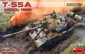 MiniArt ̹ 37020 T-55A ̹ 1981 ڹ