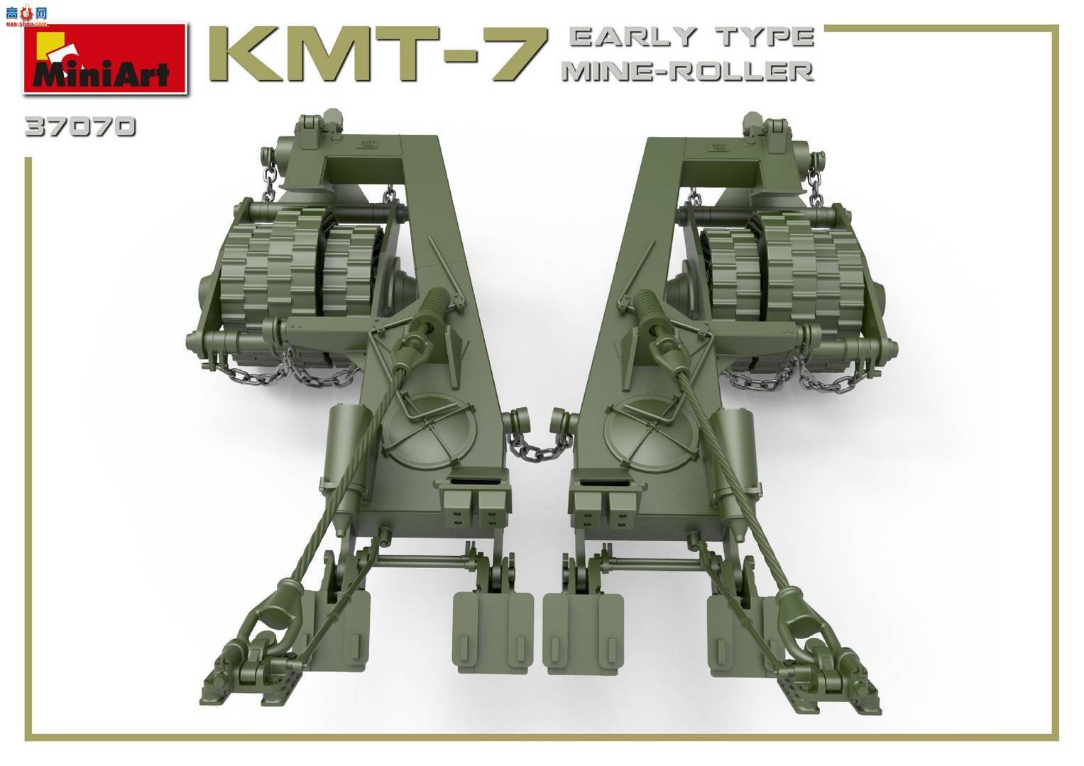 MiniArt 37070 KMT-7 ����ѹ·�� ������
