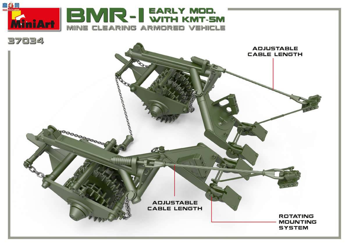 MiniArt ̹ 37034 BMR-1װɨ׳ KMT-5Mɨ