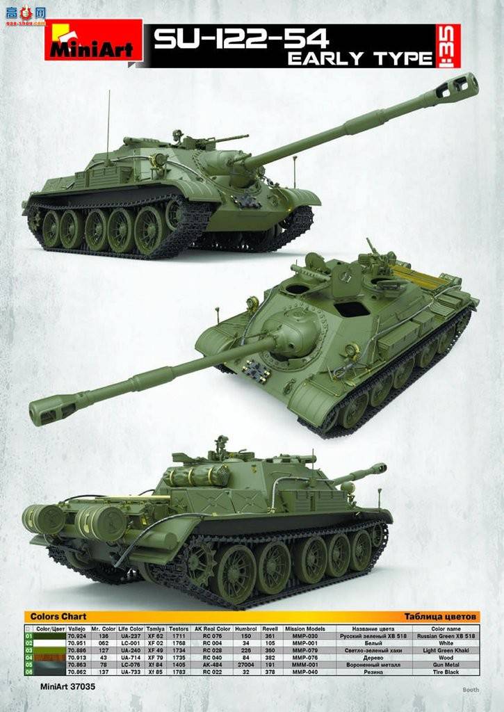 MiniArt  37035 SU-122-54̹˼߻ 