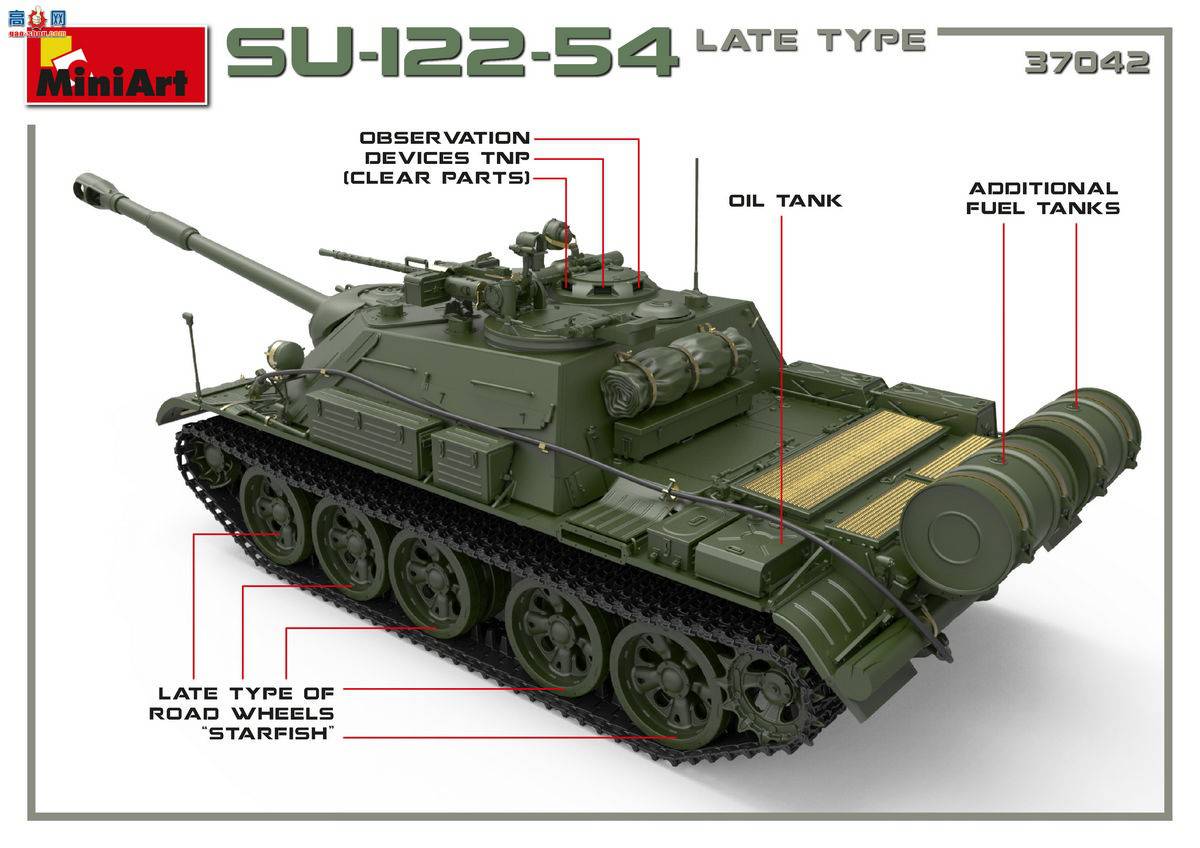 MiniArt  37042 SU-122-54 