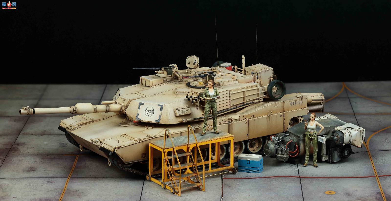 ���� ս�� 5007 M1A1/A2��ս̹�� ȫ�ڹ�