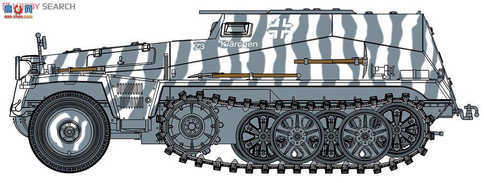 ���� ���Ĵ� 9128 ��ս�¹�½��Sd.Kfz.253����װ�׹۲쳵+ָ�ӹ�