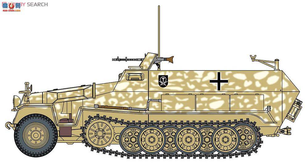  Ĵ 9135 ս¹Sd.Kfz.251 CͰĴ䳵+¹1941-1942