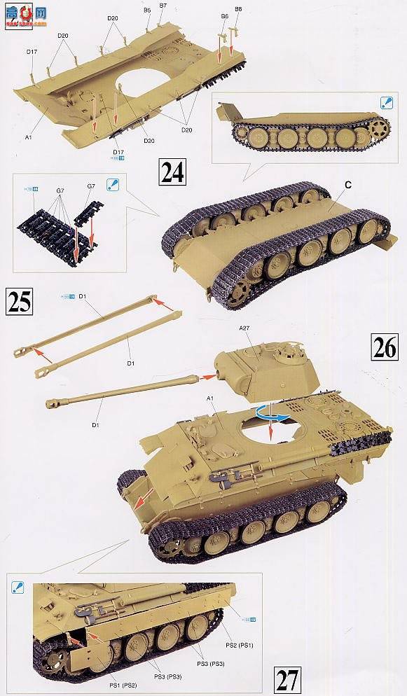 ���� ̹��  6160 ��ս�¹�Sd.Kfz.171��A���������������1943-44