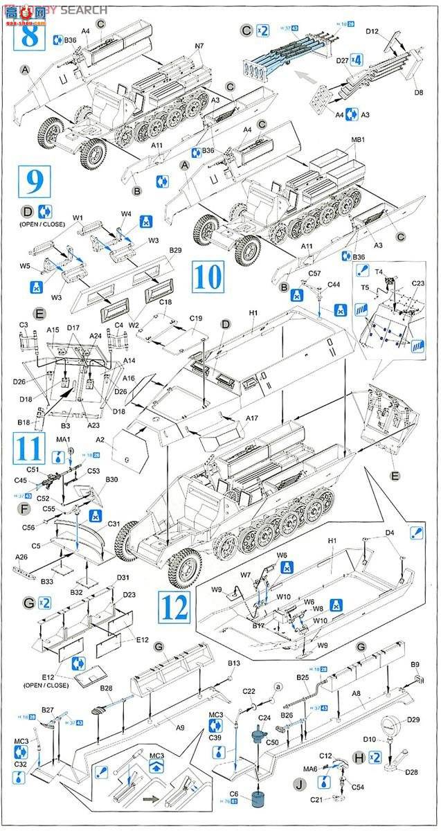  Ĵ 6224 ¾Kfz.251/7װ׹̹ˣ31