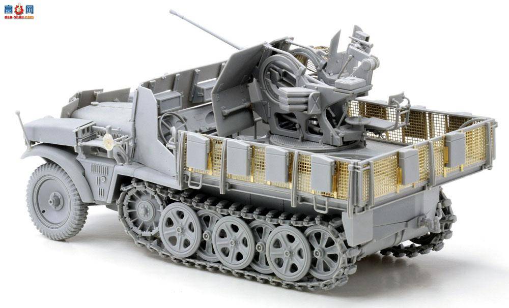  Ĵ 6677 Sd.Kfz.10/5 2cm Flak38Ĵ