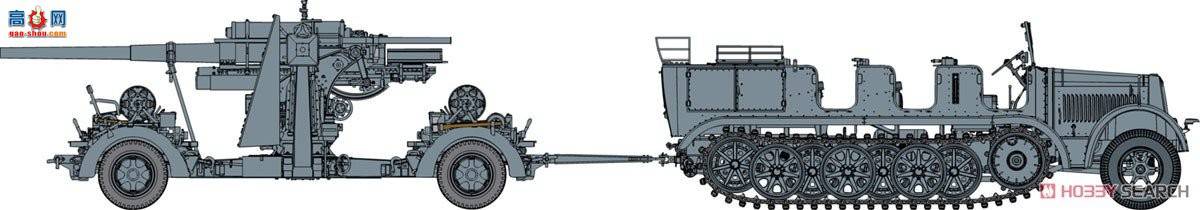 ���� ���Ĵ� 6948 �¹�Sd.Kfz.7 8�ְ���Ĵ���88����Flak Flak36/37��