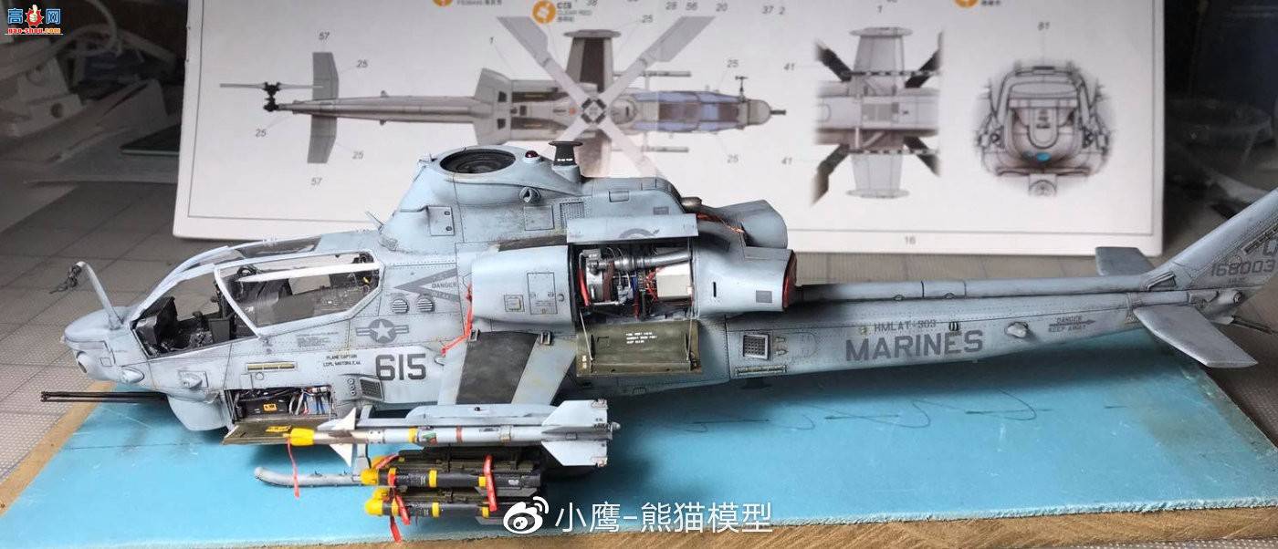 KITTY HAWK 1/48 AH-1Z by George Siriyotin‎