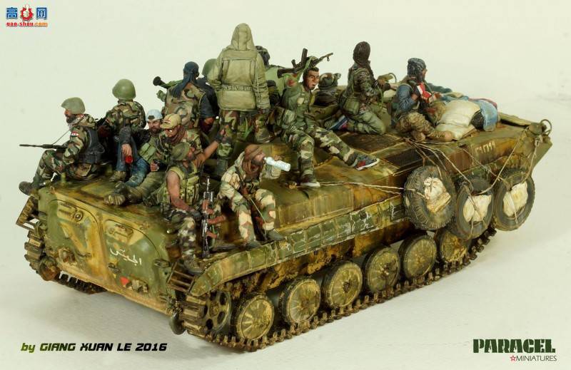 Men of Aleppo - SAA BMP-1 Riders