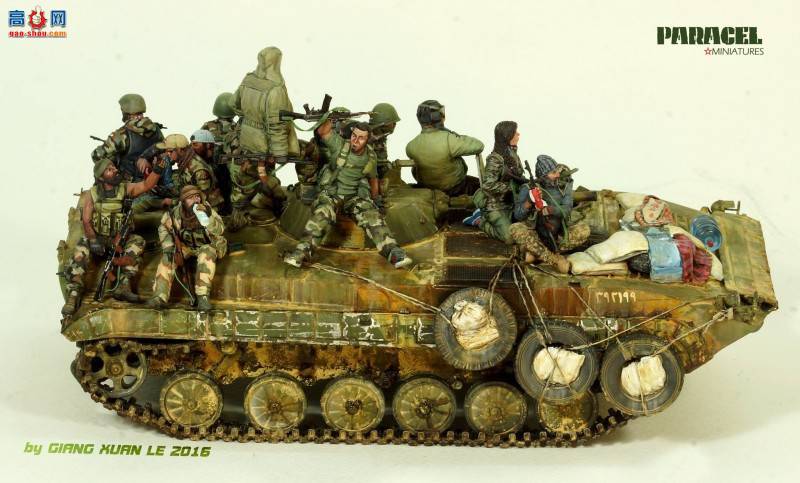 Men of Aleppo - SAA BMP-1 Riders