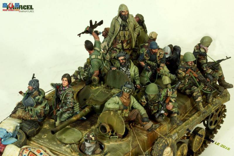 Men of Aleppo - SAA BMP-1 Riders