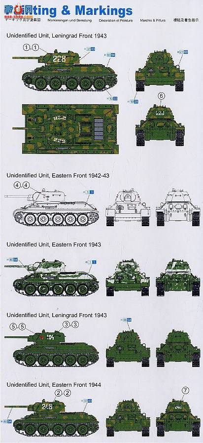  ̹ 7224 T-34/76 Mod.1942()