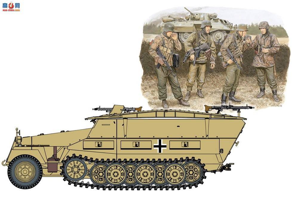  Ĵ 7364 ¹LAH 1SSװʦSd.Kfz.251%7 Ausf.Dս