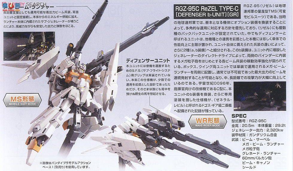  ߴ HG142 2176835 RGZ-95CЪC(Defenser B-Unit)