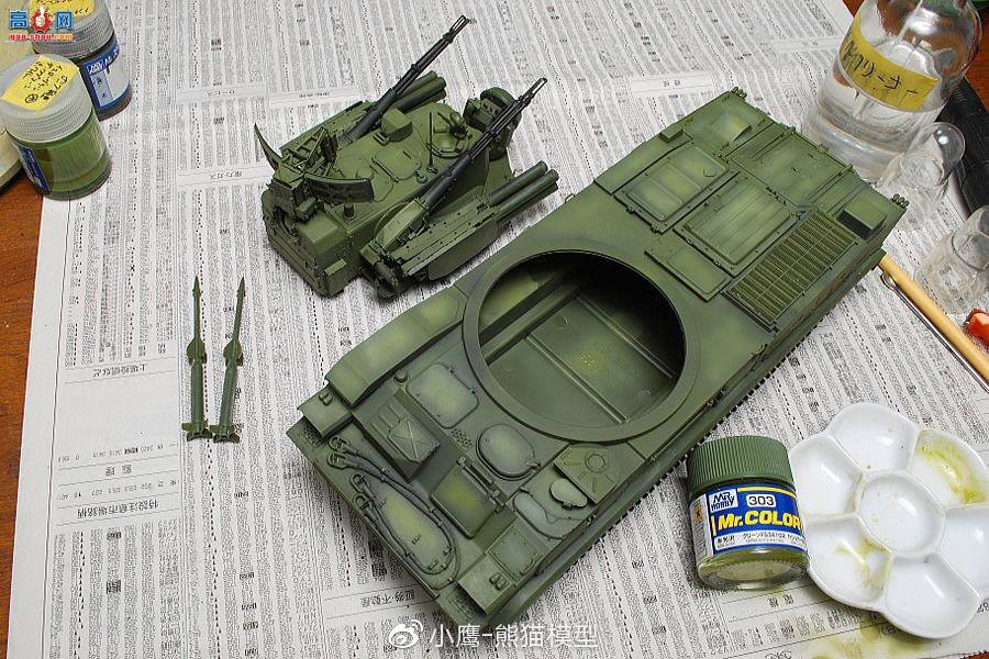 PANDA HOBBY 1/35 TUNGUSKA 2S6M