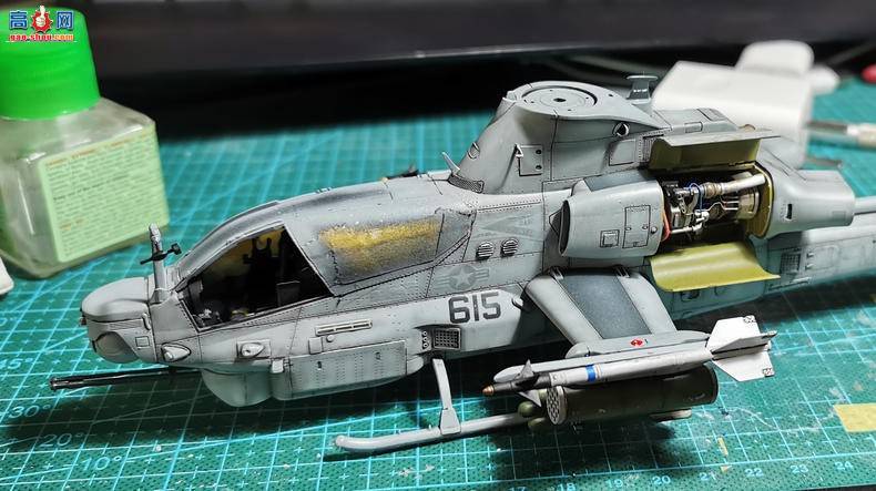 制作全过程|AH-1Z蝰蛇直升机