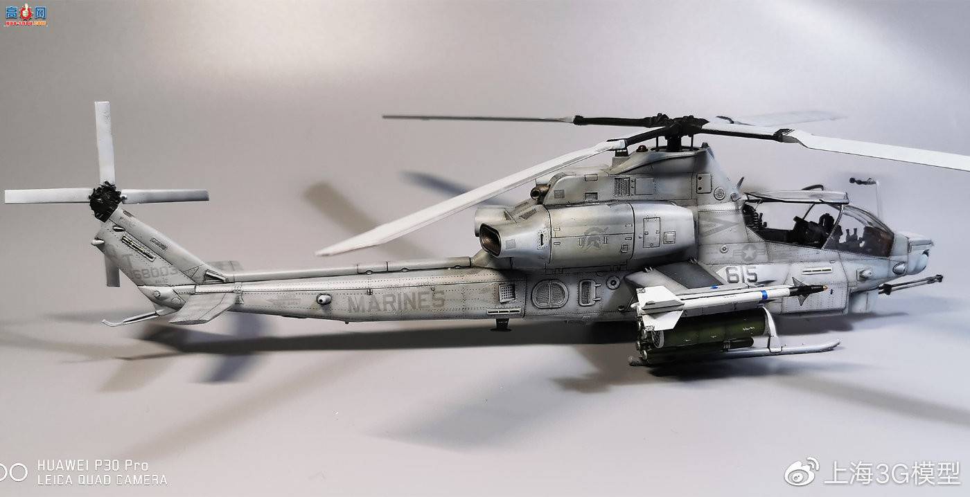 制作全过程|AH-1Z蝰蛇直升机