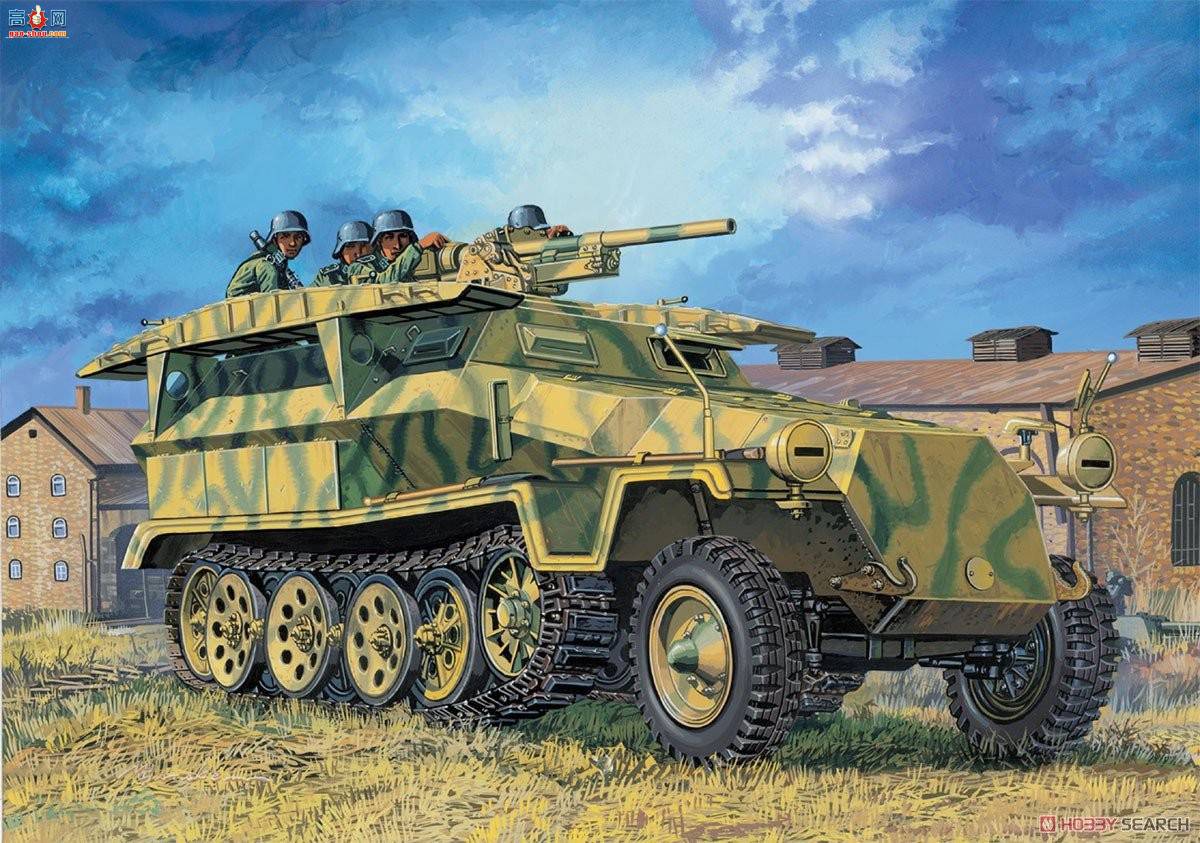 ���� ���Ĵ� 7606 �¹�Sd.Kfz.251 Ausf.C 3.7����PaK36(2��1)-