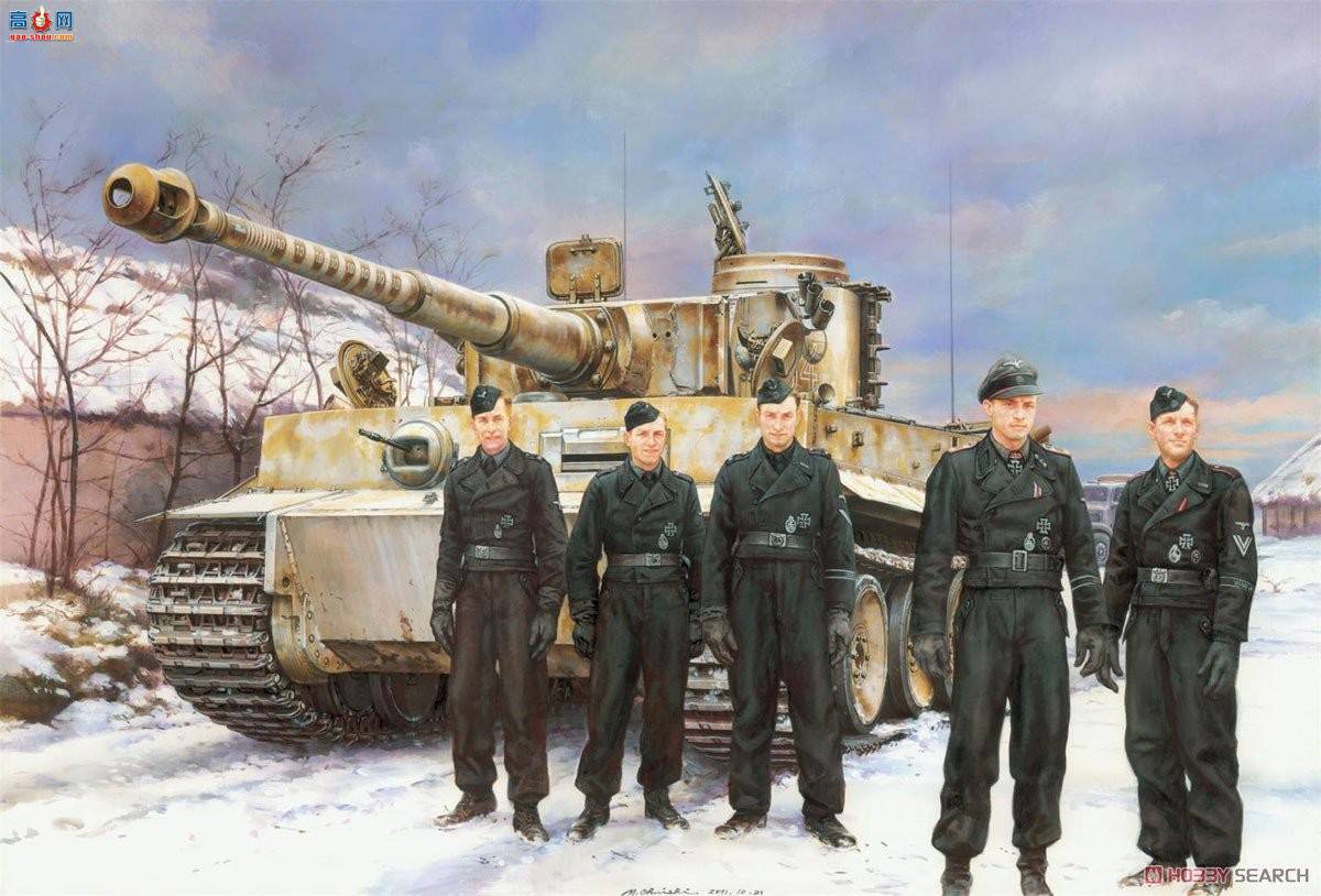 威龙 坦克 7620 德国虎I早期型 魏特曼泰格-