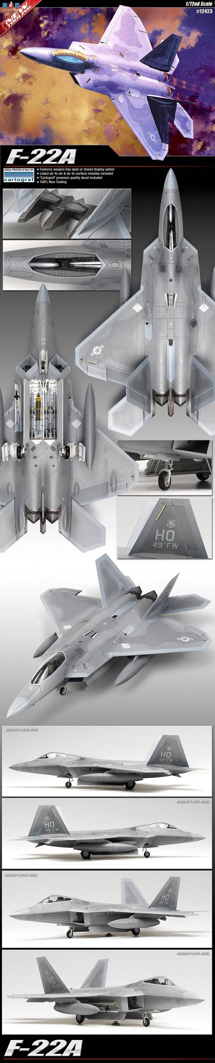  ս AM12423 F-22A