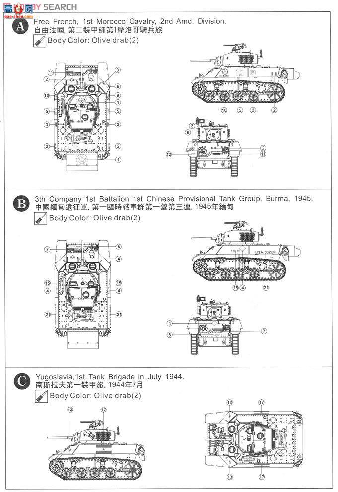 AFVսӥ AF35053 M3A3̹ˡ˹ͼء