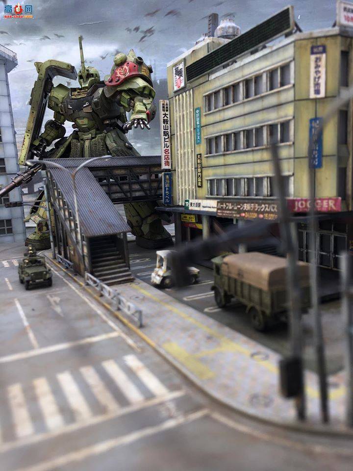 ģƷս֮-1/144 gundam diorama