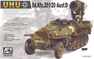 AFVսӥ ĴAF35116 Sd.Kfz251/20 Ausf.D Car Equipped with Nightvision Scope...