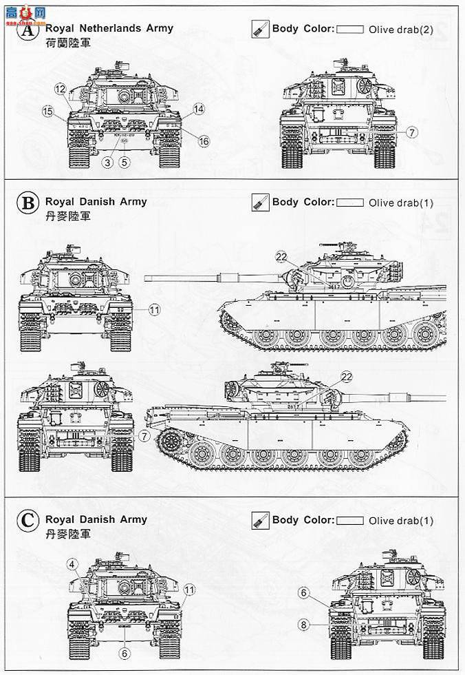AFVսӥ AF35122 Centurion MK 52 6 105mm Gun̹(NATO)
