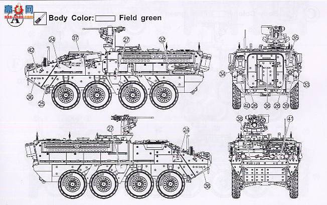 AFVսӥ AF35126 M1126 8x8 ICV˹׿װ׳