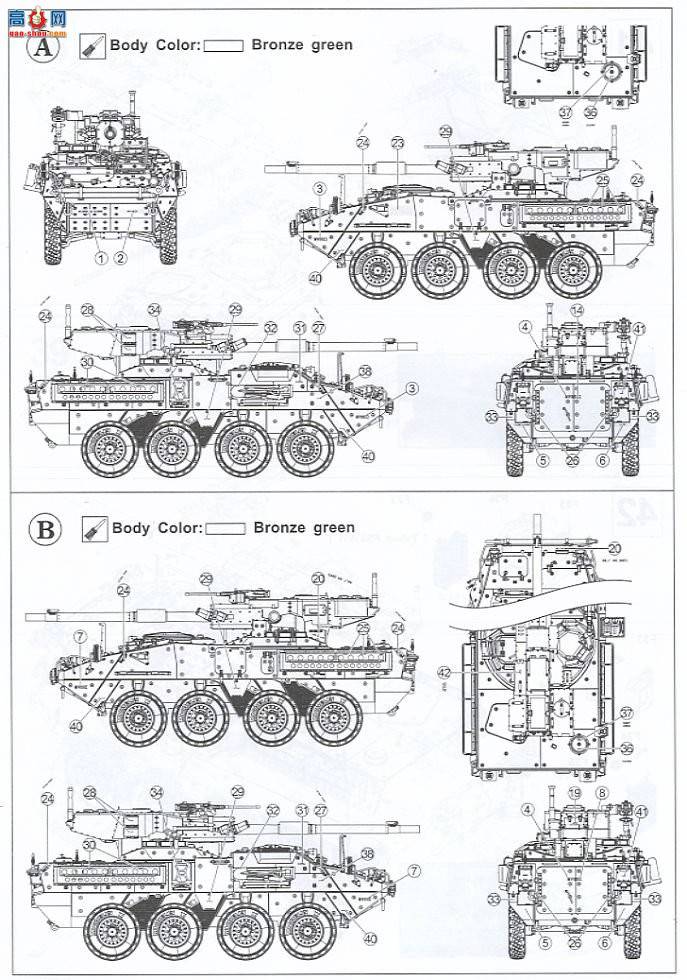 AFVսӥ AF35128 Stryker M1128 MGSװ׳