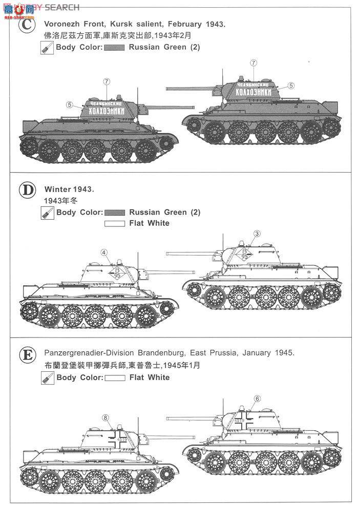 AFVսӥ AF35144 T-34/76 ̹ 1942-43(183)