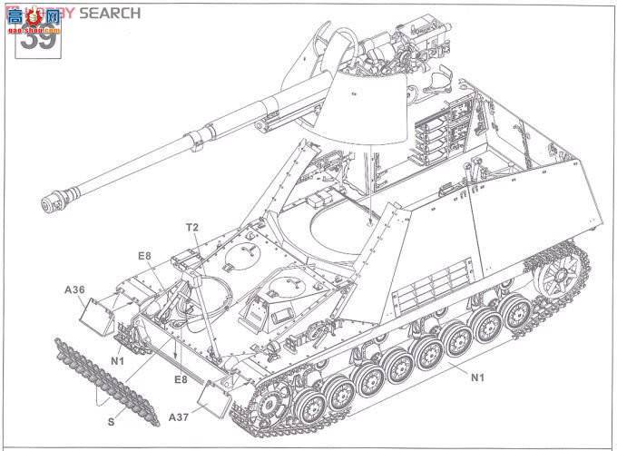 AFVսӥ AF35164 Sd.kfz164 Nashorn ����