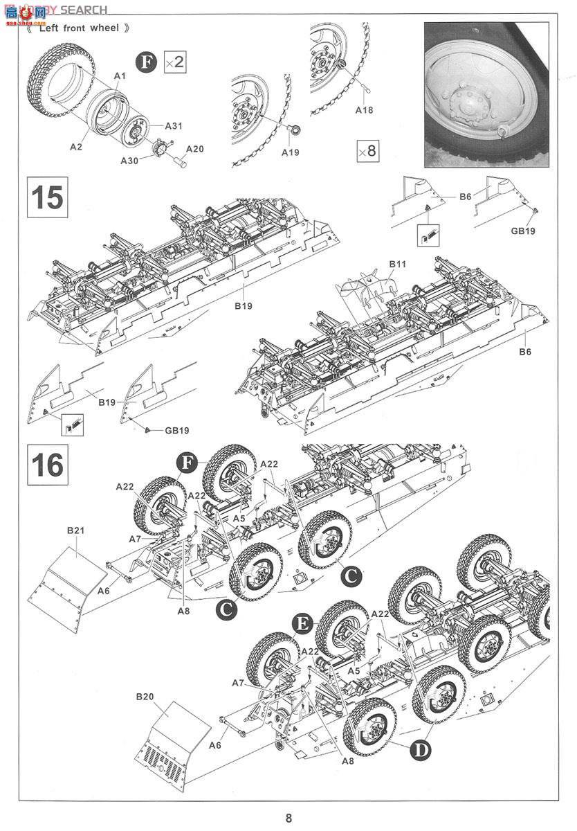 AFVսӥ AF35233 Sd.Kfz.233 8ʽװ쳵7.5