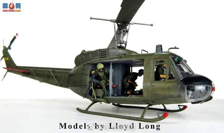 СӥƷKitty Hawk 1/48 UH-1D(H) by Lloyd Long