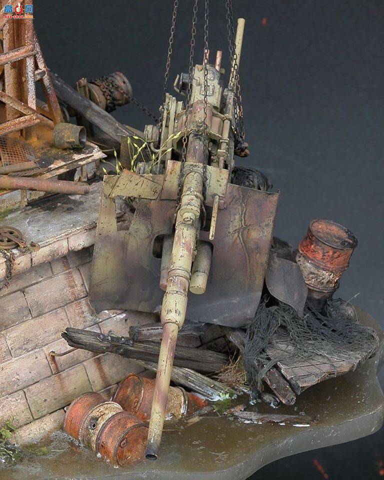 【场景作品】1945年4月 第2装甲师的“战争遗迹”地狱河易北河