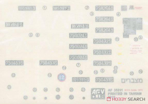 AFVսӥ AF35311 IDF M113A1 Nagmash 1973