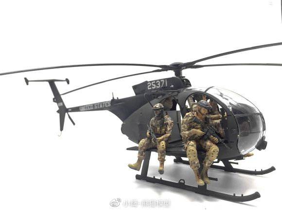 СӥƷKITTY HAWK 1/35 AH-6J Birdie