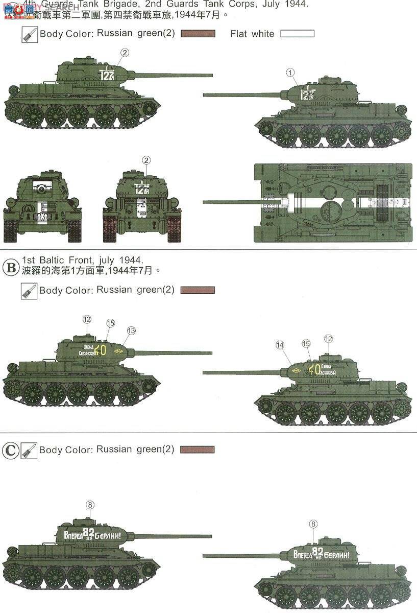 AFVսӥ AF35S55 T-34/85̹ 1944(183칤)͸