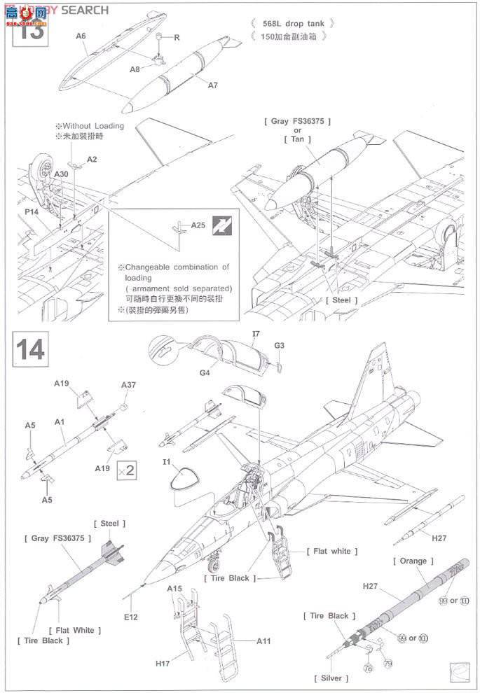 AFVսӥ AR48101 F-5E Tiger II ս 
