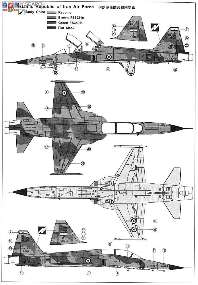 AFVսӥ AR48106 F-5F Tiger II ս վ