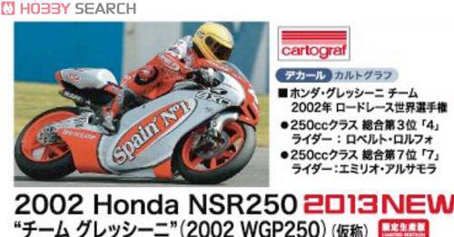 ���ȴ� Ħ�г� 21706 2002����NSR250'Tes Gresini'(2002 WGP250)