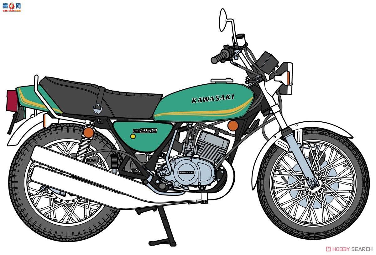 ���ȴ� Ħ�г� 21508 BK8 ����KH250-B3/B4